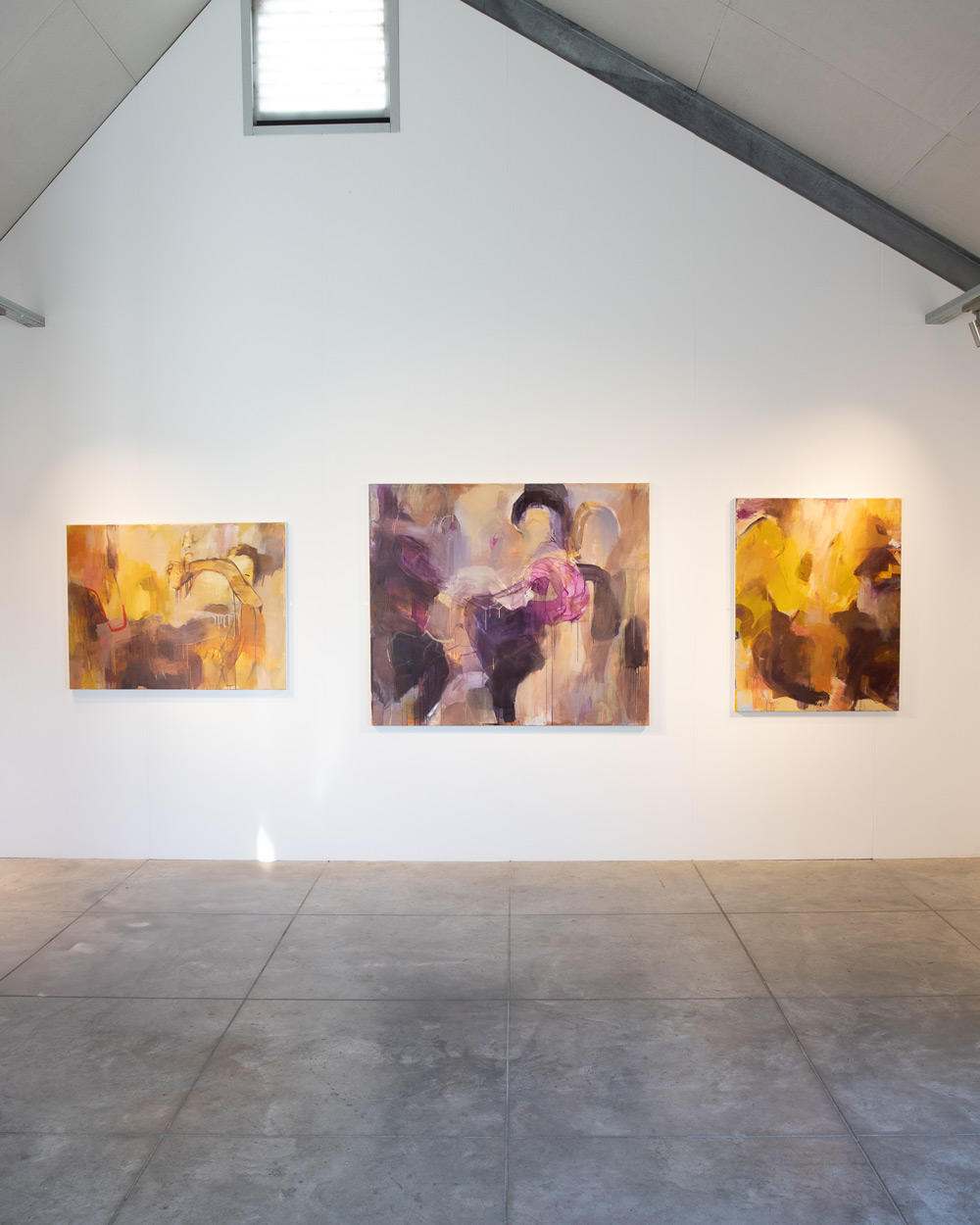 Yield Abstract Painting Exhibition Emma Velde-Schaffer Little River